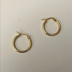 Classic Gold Hoop Earrings